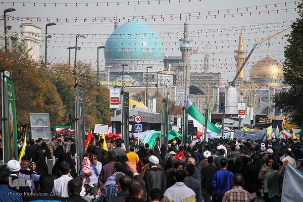 راهپیمایی ۱۳ آبان در مشهد