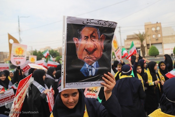 راهپیمایی ۱۳ آبان در  اهواز 