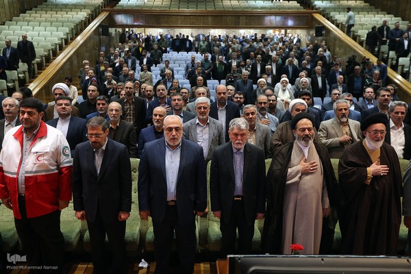 مراسم تکریم و معارفه رؤسای پیشین و جدید سازمان حج و زیارت