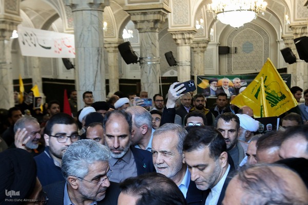 مراسم چهلم شهدای مقاومت