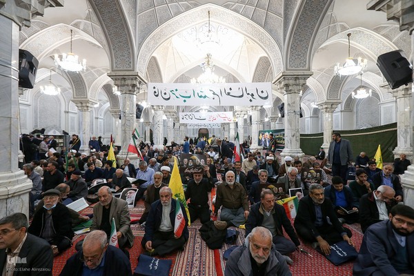 مراسم چهلم شهدای مقاومت