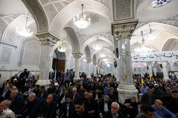 مراسم چهلم شهدای مقاومت