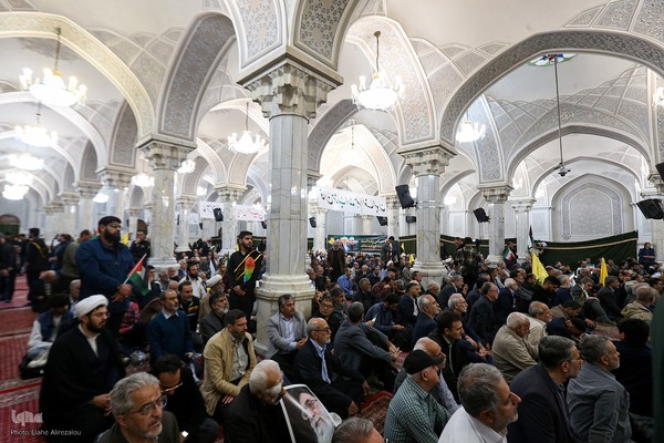 مراسم چهلم شهدای مقاومت