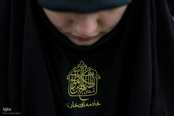 تشرف 313 خادمه حرم امام زاده صالح به قم