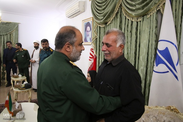 مراسم استقبال از پیکر مطهر ۳ پاسدار شهید تیپ ۳۳ المهدی(عج) در شیراز