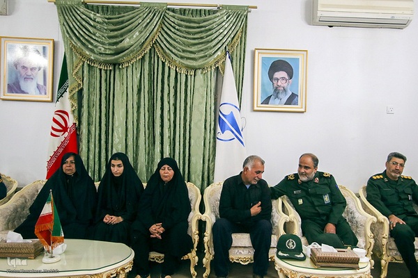 مراسم استقبال از پیکر مطهر ۳ پاسدار شهید تیپ ۳۳ المهدی(عج) در شیراز