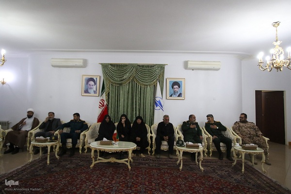 مراسم استقبال از پیکر مطهر ۳ پاسدار شهید تیپ ۳۳ المهدی(عج) در شیراز