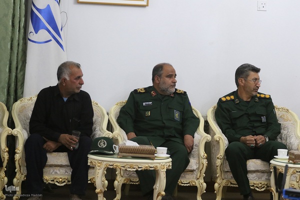 مراسم استقبال از پیکر مطهر ۳ پاسدار شهید تیپ ۳۳ المهدی(عج) در شیراز