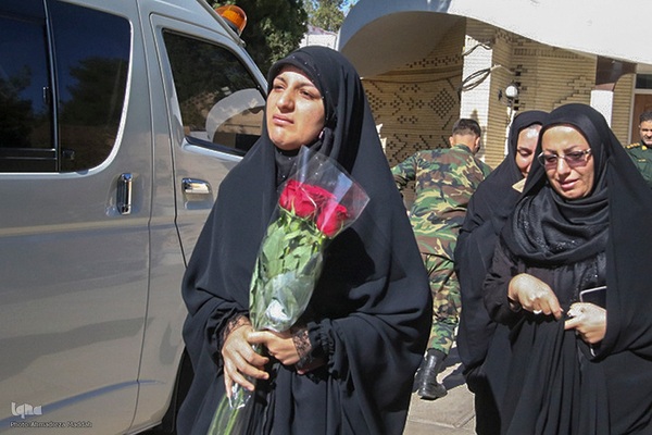 مراسم استقبال از پیکر مطهر ۳ پاسدار شهید تیپ ۳۳ المهدی(عج) در شیراز