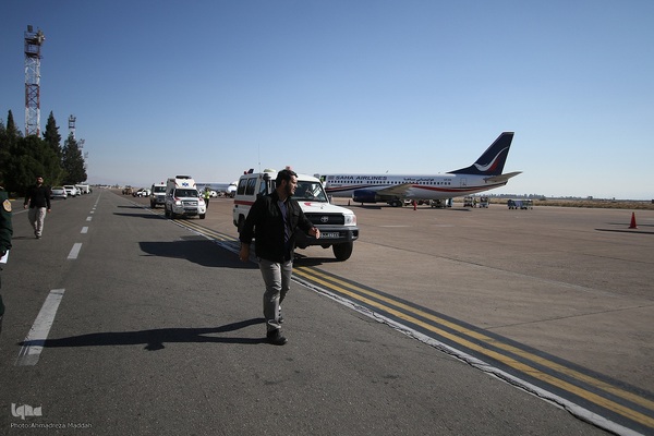 مراسم استقبال از پیکر مطهر ۳ پاسدار شهید تیپ ۳۳ المهدی(عج) در شیراز