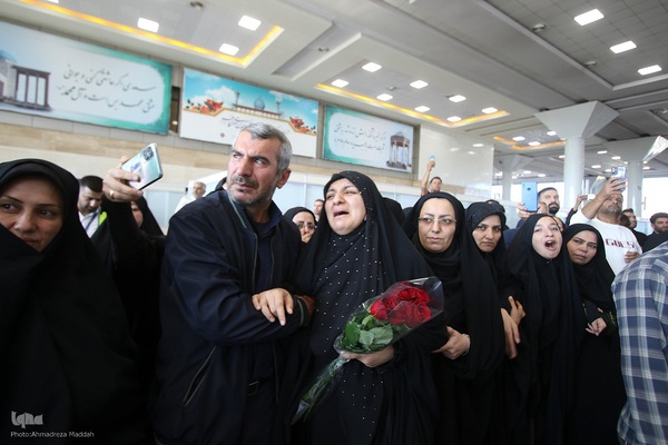 مراسم استقبال از پیکر مطهر ۳ پاسدار شهید تیپ ۳۳ المهدی(عج) در شیراز