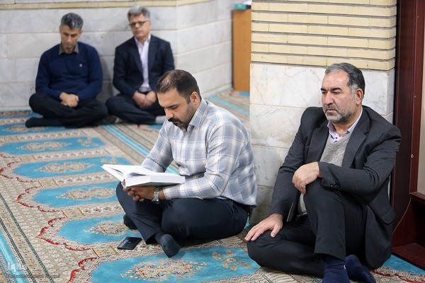 مراسم بزرگداشت شهید دکتر علی حیدری، پزشک جبهه مقاومت و یادبود درگذشت مادر شهید محسن میری