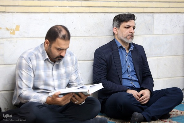 مراسم بزرگداشت شهید دکتر علی حیدری، پزشک جبهه مقاومت و یادبود درگذشت مادر شهید محسن میری