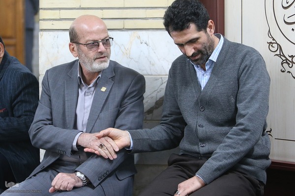 مراسم بزرگداشت شهید دکتر علی حیدری، پزشک جبهه مقاومت و یادبود درگذشت مادر شهید محسن میری