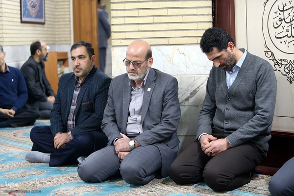 مراسم بزرگداشت شهید دکتر علی حیدری، پزشک جبهه مقاومت و یادبود درگذشت مادر شهید محسن میری