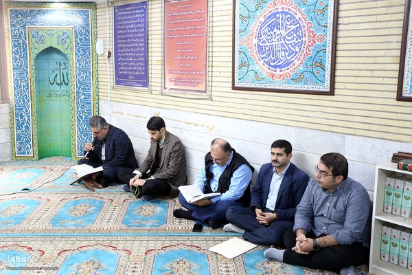 مراسم بزرگداشت شهید دکتر علی حیدری، پزشک جبهه مقاومت و یادبود درگذشت مادر شهید محسن میری