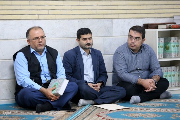 مراسم بزرگداشت شهید دکتر علی حیدری، پزشک جبهه مقاومت و یادبود درگذشت مادر شهید محسن میری