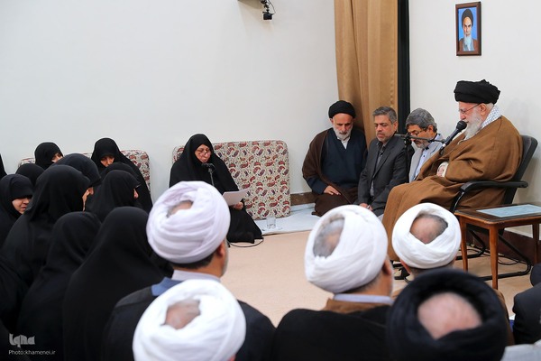 دیدار جمعی از مدیران، اساتید و طلاب جامعه‌الزهرا