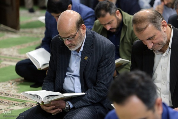 محفل ختم قرآن کریم و تجلیل از خادمان قرآن جهاددانشگاهی