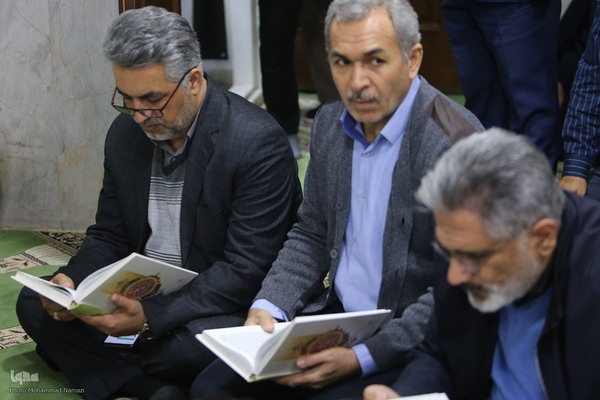 محفل ختم قرآن کریم و تجلیل از خادمان قرآن جهاددانشگاهی