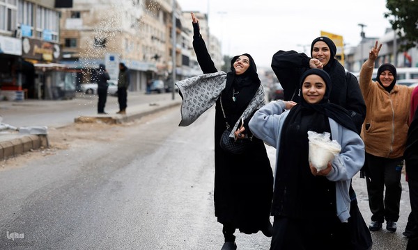 بازگشت مردم جنوب لبنان به خانه پس از آتش بس