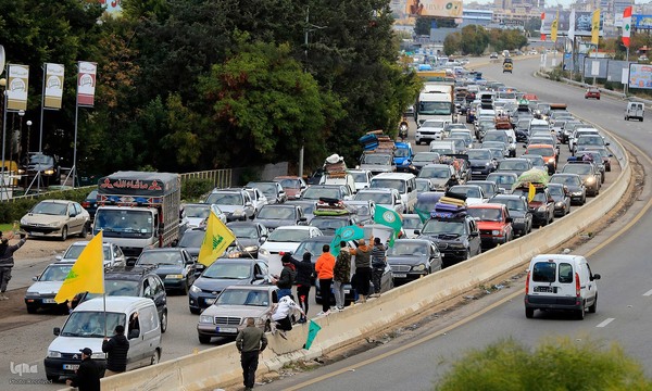 بازگشت مردم جنوب لبنان به خانه پس از آتش بس