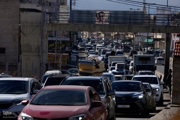 بازگشت مردم جنوب لبنان به خانه پس از آتش بس