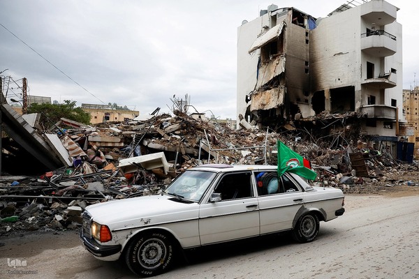 بازگشت مردم جنوب لبنان به خانه پس از آتش بس