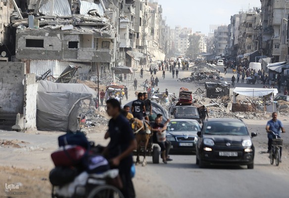 بازگشت مردم جنوب لبنان به خانه پس از آتش بس