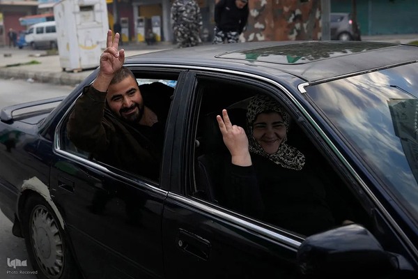 بازگشت مردم جنوب لبنان به خانه پس از آتش بس