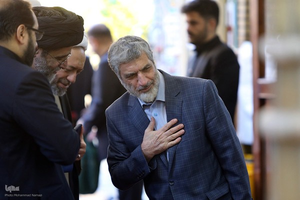 مراسم ترحیم مرحوم یعقوب منصوری پدر کریم منصوری قاری ممتاز و بین المللی کشور