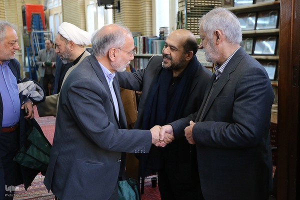 مراسم ترحیم مرحوم یعقوب منصوری پدر کریم منصوری قاری ممتاز و بین المللی کشور