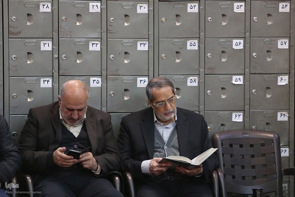 مراسم ترحیم مرحوم یعقوب منصوری پدر کریم منصوری قاری ممتاز و بین المللی کشور