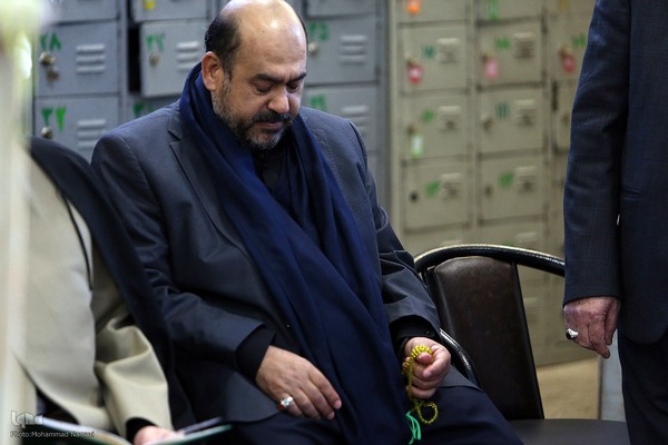 مراسم ترحیم مرحوم یعقوب منصوری پدر کریم منصوری قاری ممتاز و بین المللی کشور