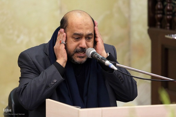 مراسم ترحیم مرحوم یعقوب منصوری پدر کریم منصوری قاری ممتاز و بین المللی کشور