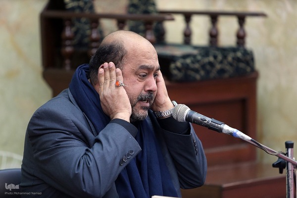 مراسم ترحیم مرحوم یعقوب منصوری پدر کریم منصوری قاری ممتاز و بین المللی کشور