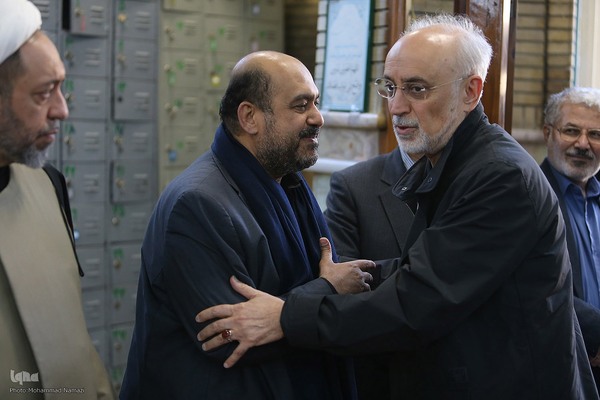 مراسم ترحیم مرحوم یعقوب منصوری پدر کریم منصوری قاری ممتاز و بین المللی کشور