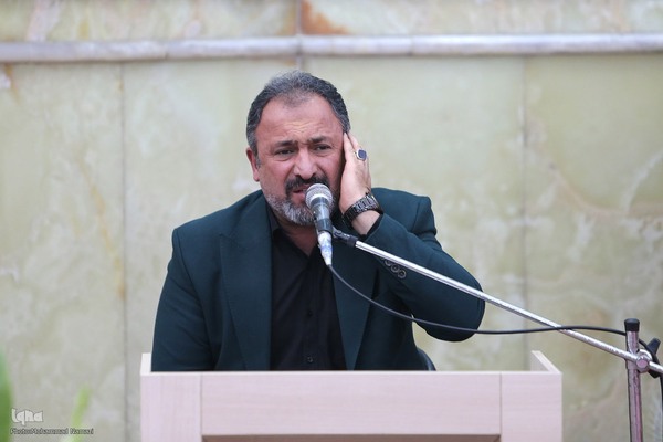 مراسم ترحیم مرحوم یعقوب منصوری پدر کریم منصوری قاری ممتاز و بین المللی کشور