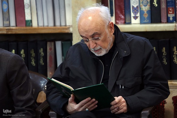 مراسم ترحیم مرحوم یعقوب منصوری پدر کریم منصوری قاری ممتاز و بین المللی کشور