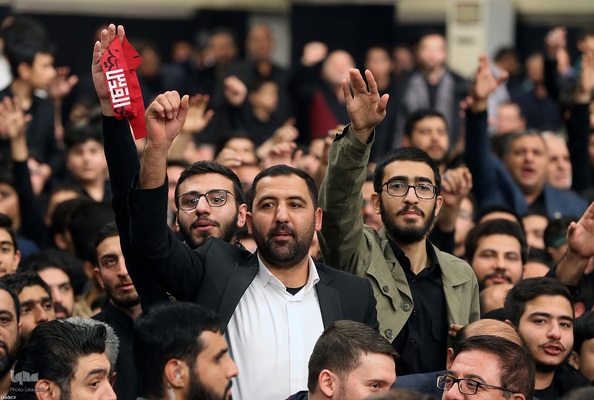 دومین شب مراسم عزاداری حضرت فاطمه‌زهرا (س) در حسینیه امام خمینی(ره)