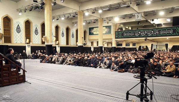 دومین شب مراسم عزاداری حضرت فاطمه‌زهرا (س) در حسینیه امام خمینی(ره)