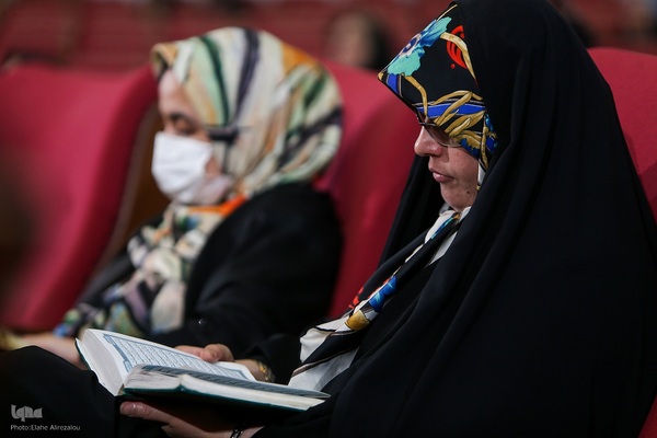پنجمین شب مسابقات سراسری قرآن در بخش بانوان