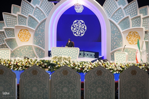 پنجمین شب مسابقات سراسری قرآن در بخش بانوان