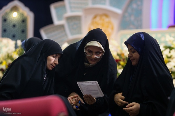 پنجمین شب مسابقات سراسری قرآن در بخش بانوان