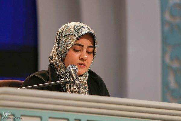 ششمین شب مسابقات سراسری قرآن در بخش بانوان