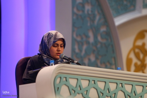 هفتمین شب مسابقات سراسری قرآن در بخش بانوان