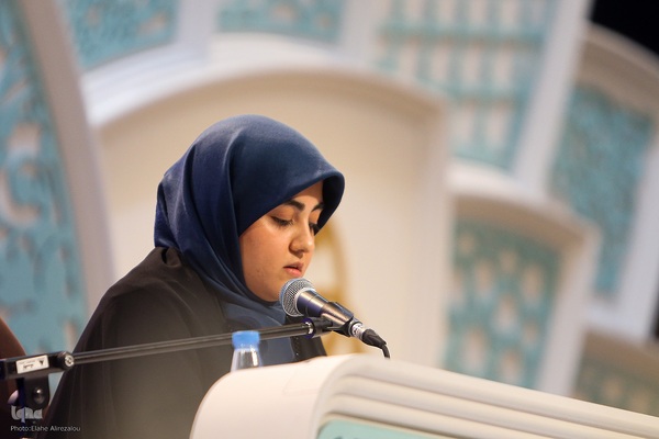 هفتمین شب مسابقات سراسری قرآن در بخش بانوان