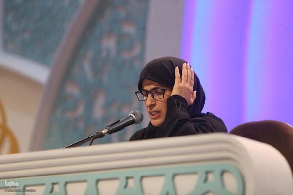 هفتمین شب مسابقات سراسری قرآن در بخش بانوان