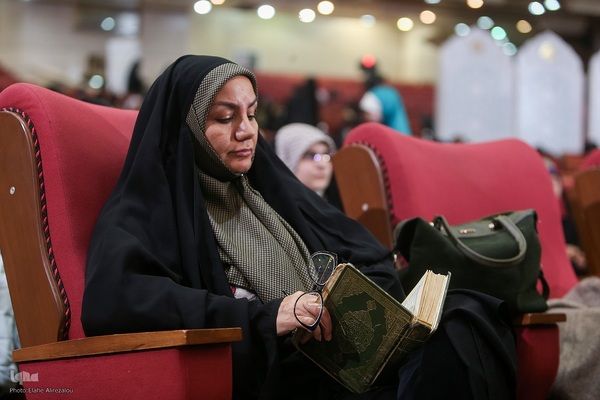 هفتمین شب مسابقات سراسری قرآن در بخش بانوان