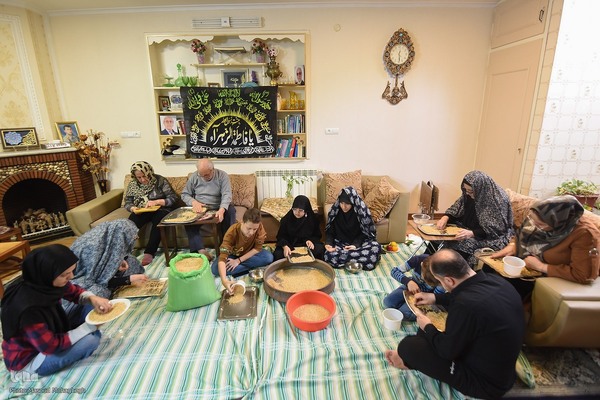 آیین سنتی سمنوپزان در سمنان